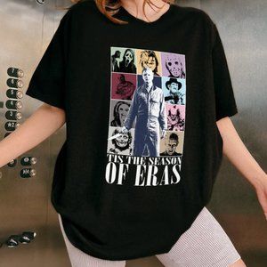 Tis The Season Of Eras Horror Move Mychael Mayer Halloween Jason Voor shirt swea